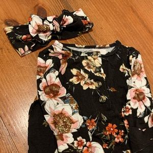 Lou Lou and Company  Knotted Gown and Headband